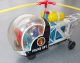 Alter Polizei Police Blech - Hubschrauber Made In Japan By Modern Toys 60er Jahre Original, gefertigt 1945-1970 Bild 1
