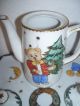 Weihnachts - Kaffeeservice,  Um 1970 - 80 Firma Kahla ? Porzellankopfpuppen Bild 6