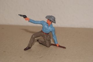 Cowboy Mit Gewehr Und Pistole Elastolin Bild