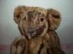 Alter Pelzteddybär - Bär - Teddy - Holzwolle,  Echt Pelz - Fell 50cm - Um 1960 Stofftiere & Teddybären Bild 2