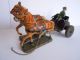 Lineol Elastolin Protze Mit Pferdegespann Und 1 Mann Besatzung Elastolin & Lineol Bild 1