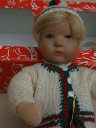 Käthe Kruse Puppe,  Philip,  Blond Bild