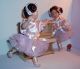 2 Tänzerinnen Am Klavier Fürs Puppenhaus 1:12 Nostalgieware, nach 1970 Bild 2