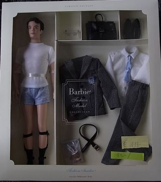 Vintage Barbie/ken Fashion Insider Silkstone.  2002 Bild