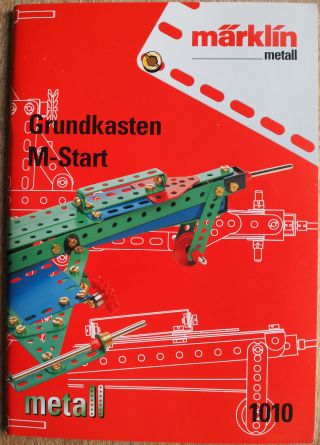 Märklin Metall Anleitungsbuch 1010 Bild