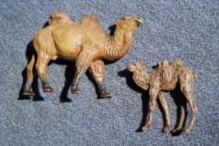Massefigur Exotische Tiere Kamel Trampeltier 2 Stk Bild