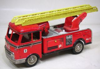Göso Mercedes Benz Feuerwehr Leiterwagen Bild