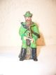 Erzgebirge/annaberg Fa.  Lahl 1925:jäger M.  Zinn - Gewehr,  Massefiguren Weihnachtsberg Elastolin & Lineol Bild 1