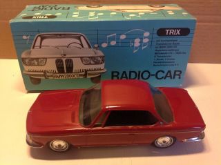 Trix Bmw Csi Radio Auto Originalverpackung Selten Alt Bild