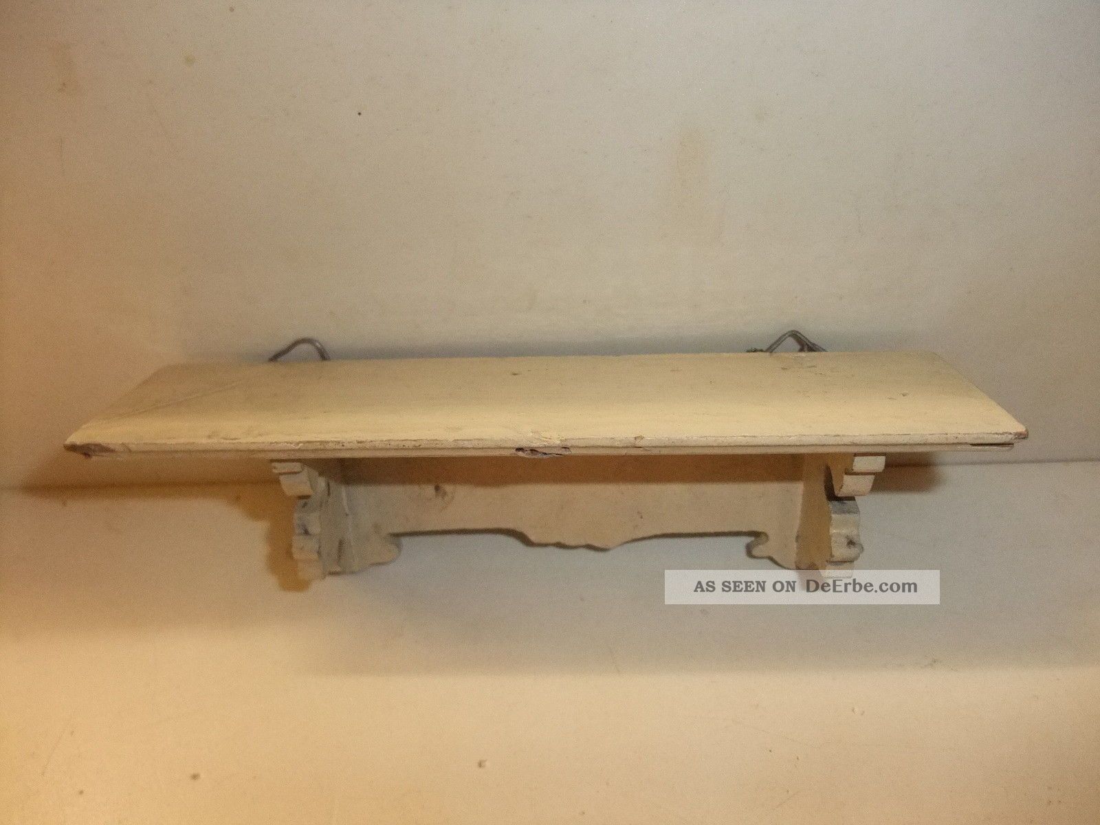 Puppenstube Kaufmannsladen Bauernküche Küche Altes Regal Wandbord 1900