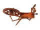 Wunderschönes,  Gedrechseltes Spinnrad; Modell,  Um 1920 Holzspielzeug Bild 2
