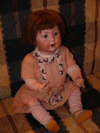 Top Jutta 1914 Antik Porzellan Puppe Bild
