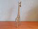 50er 60er Giraffe Skulptur Messing Hagenauer Bosse Ära_50s Brass Sculpture 1950-1959 Bild 5