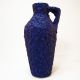 Fat Lava Vase • Silberdistel • West German Pottery • Yves Klein Blau 1960-1969 Bild 2