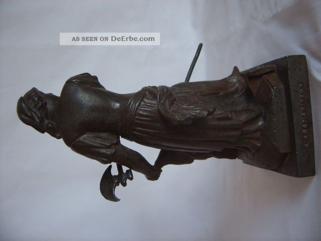 Sehr Edle & Kostbare, Feinst Gearbeitete Seltene Antike Eisen / Bronze