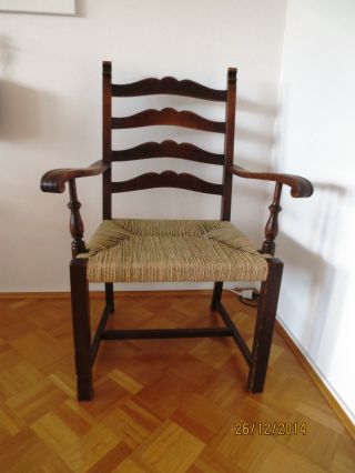 Antiker Worpsweder - Stuhl,  Armlehnenstuhl,  Vermutl.  1920,  Jugendstil Bild