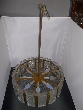 Ufo - Sputnik - Deckenlampe,  8 - Flamig.  Breite Ca 49,  Höhe 73 In Cm. Bild