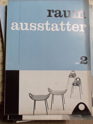 Raumausstatter - Zeitung 12 Hefte 1962 Design Einrichtung Möbel 60er Vintage Retro Bild