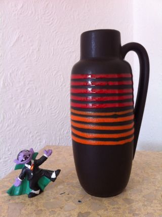 60 ' S Wgp West German Pottery 60er Jahre Scheurich Keramik Vase 275 - 20 (29) Bild