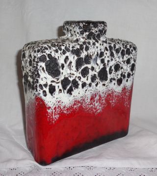 Jopeko Keramik Fat Lava Vase 60er / 70er Form: 900/16 Ceramic Pottery Bild