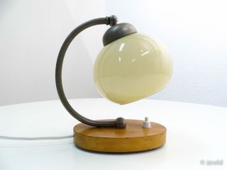 Art Deco Tischlampe - Desk Lamp | Bauhaus 30er 40er Leuchte Bild