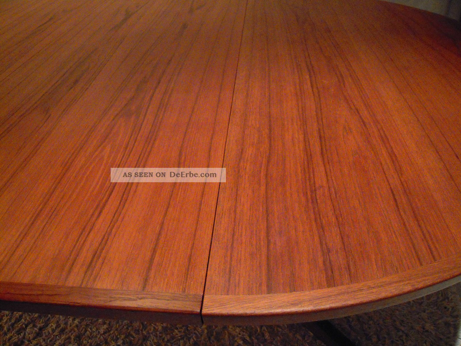 Danish Design Runder Esstisch Ausziehbar Exdendable Dining Table Teak