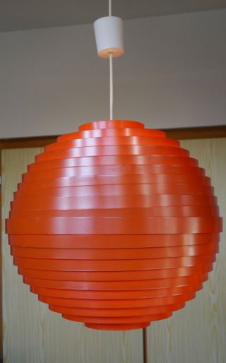 70er Jahre Lampion - Stil Deckenlampe Metall Bild