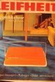 70er Jahre Teppichkehrer Delphin Von Leifheit 70s Carpet Sweeper Pop Orange 1970-1979 Bild 3
