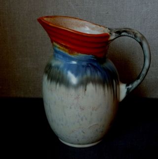 Art Decó Keramik Krug Laufglasur 1,  2 Liter Bild