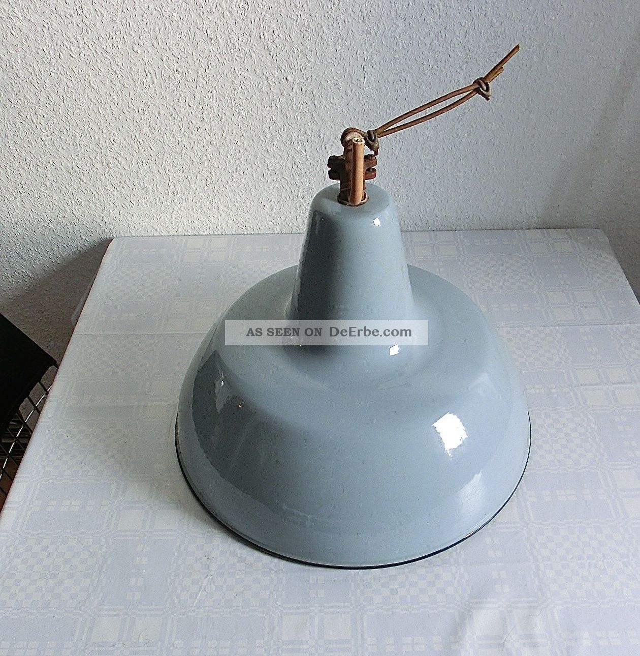 1/28 Bunkerlampe Industrielampe Fabriklampe Vintage Industrial Lamp Loft 60er. 
