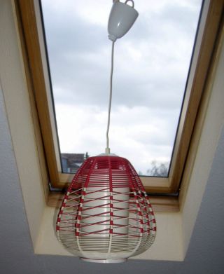 Alte Hängelampe,  Pendel Lampe Kult Retro Design,  60/70iger Jahre Vintage Bild