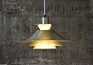 Danish Design Pendant Lamp Pendelleuchte Lampe Fog & Morup Poulsen ära 70er 70s Bild