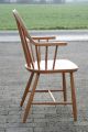 Teak Stuhl Desk Chair Schreibtischstuhl 50er 60er Jahre Mid Century Danish Oak 1960-1969 Bild 4