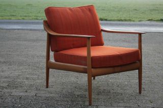 Knoll Antimott Sessel Chair 50er 60er Jahre Mid Century Bild