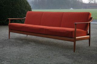 Knoll Antimott Sofa Daybed 50er 60er Jahre Mid Century Bild