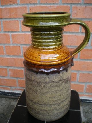 Keramik Vase Tischvase Bodenvase Vintage 60er 70er Jahre Kult Bild