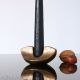 Harjes Worpswede Bronze Kerzenständer Tischleuchter Candlestick Candle Holder Design & Stil Bild 2