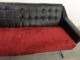 Schwarz Rotes Space Age Sofa Lounge Daybed Enterprise Lobby Stil 70er Jahre 1970-1979 Bild 4