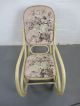 Thonet Schaukelstuhl Shabby Rocking Chair Gründerzeit Jugendstil Design Entwurf 1890-1919, Jugendstil Bild 3