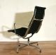 Vitra Alu Chair Ea 116 Design Charles Eames - Hopsak Schwarz - Drehstuhl Sessel 1960-1969 Bild 2