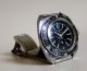 Ticona Handaufzug Kl.  Sek.  Vintage Divers Style Watch Space Age 60er Rare 1960-1969 Bild 2