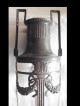 Antike Jugendstil Vase - Zinn - Glas/antique Art Nouveau Vase - Tin,  Glass - Orivit Ag 1890-1919, Jugendstil Bild 1
