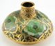 Museale Art Nouveau Jugendstil Vase Keramik Galvanoplastik Um 1900 1890-1919, Jugendstil Bild 5