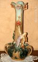 Alte Große Imposante Vase Mit Meerjungfrau Plastisch Jugendstil ? Um 1900 ? 1890-1919, Jugendstil Bild 1