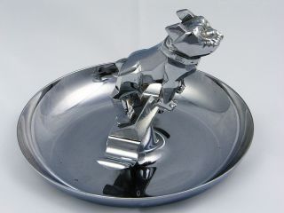 Aschenbecher Mack Art Deco Figur Bulldogge Centrel Die Gasting & Mfg Co Chigago Bild