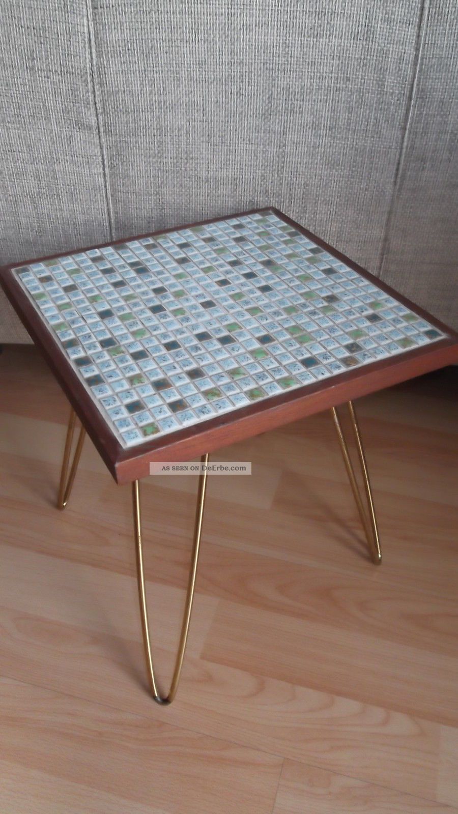 Vintage Nierentisch Blumenhocker 50 Er 60 Er Ära Kultobjekte Wohnung MÖbel Top 1950-1959 Bild