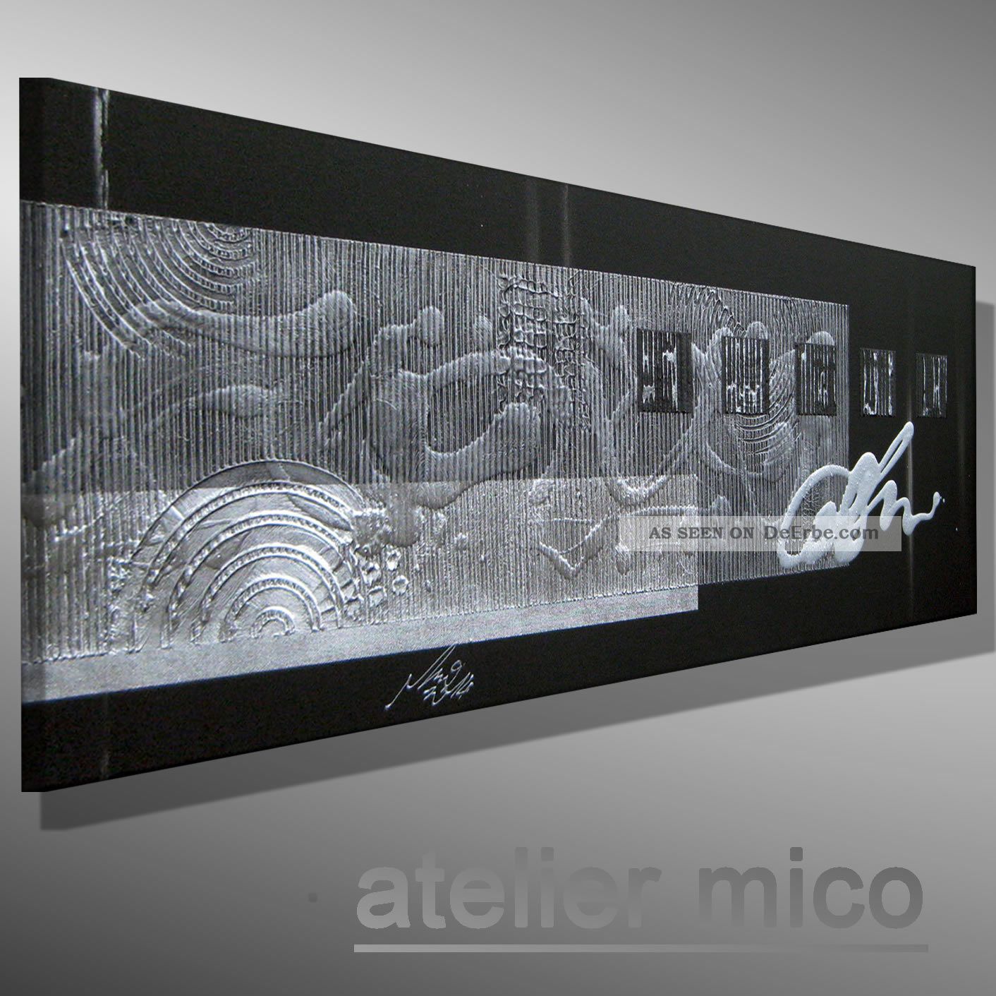 Design & stil ab 2000 antiquitäten Wanddeko metall abstrakt