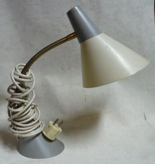 Alte Tischleuchte Lampe Biegsam Optiker / Uhrmacher Bild