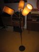 Seltene Tütenlampe Stehlampe 3 - Flammig Messing Ständer 50er / 60er 1950-1959 Bild 4