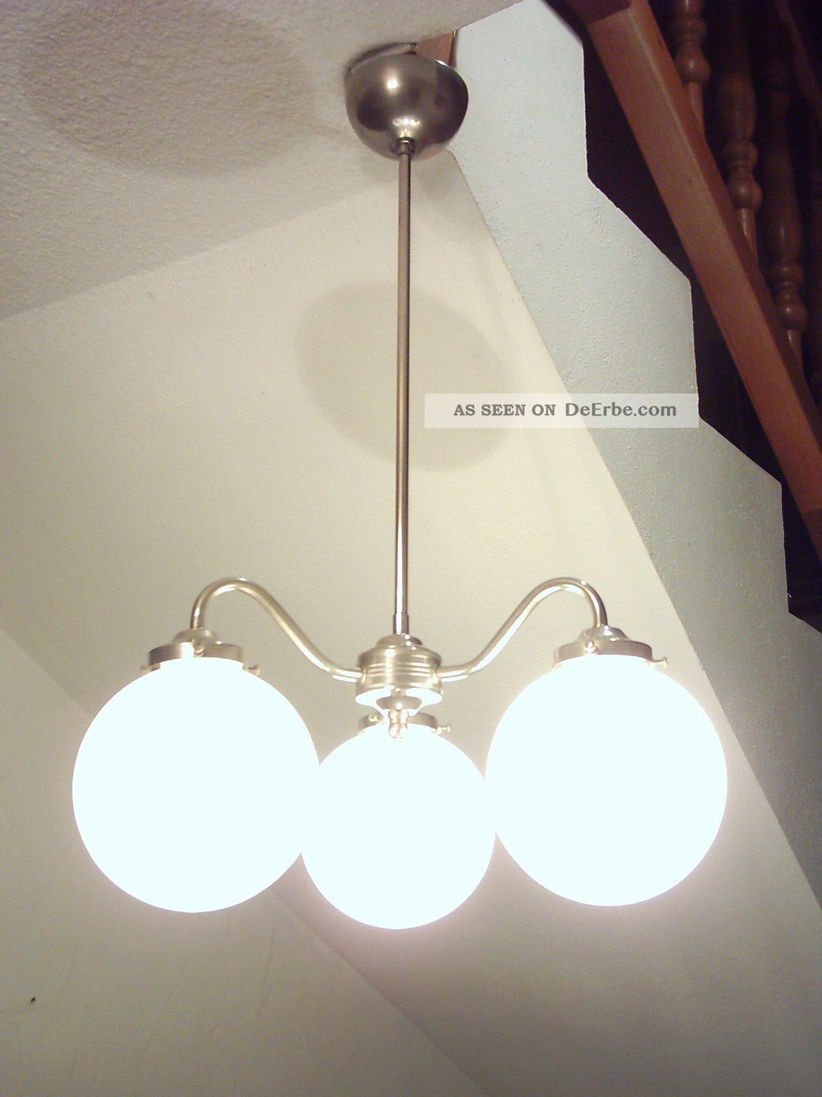 Klassische Art Deco Deckenlampe Bauhaus Lampe Kugellampe Loft